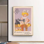 affiche couture vintage enfant