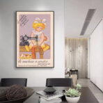affiche couture vintage enfant