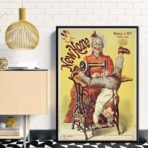 affiche couture vintage