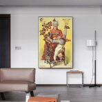 affiche couture vintage