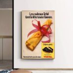 affiche crepe vintage