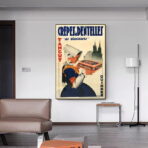 affiche crepes vintage