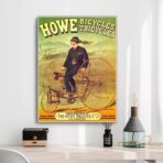 affiche cyclisme londres vintage