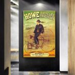 affiche cyclisme londres vintage