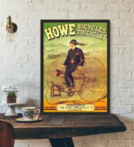 affiche cyclisme londres vintage