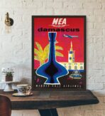 affiche damascus vintage