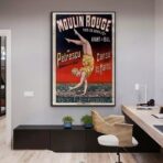 affiche de danse vintage