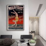 affiche de danse vintage