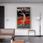 affiche de danse vintage