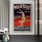 affiche de danse vintage