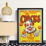 affiche de cirque vintage