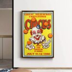 affiche de cirque vintage