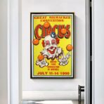affiche de cirque vintage