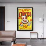 affiche de cirque vintage