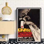 affiche de duke ellinghon jazz vintage