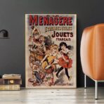 affiche de jouets vintage