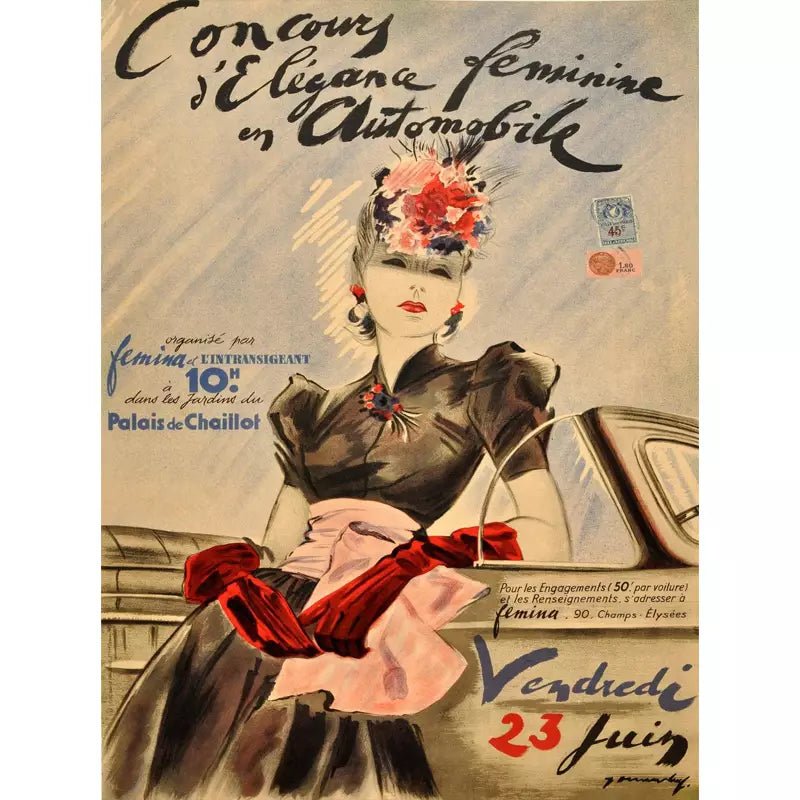vintage fashion poster vintage fashion poster