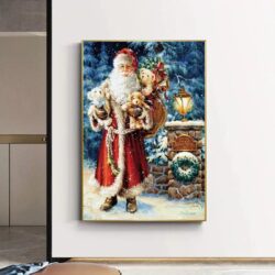 affiche de noel vintage