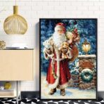 affiche de noel vintage