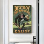 affiche de propagande destroy this mad brute