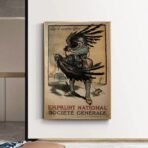 affiche de propagande emprunt national