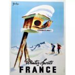 affiche de ski vintage