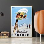 affiche de ski vintage