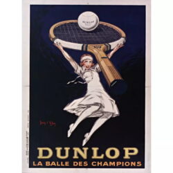 Vintage Poster <br> Dunlop Balls