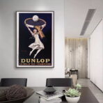 affiche de sport vintage