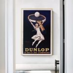 affiche de sport vintage