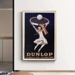 affiche de sport vintage