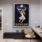 affiche de sport vintage