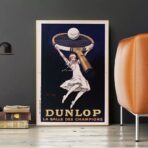 affiche de sport vintage