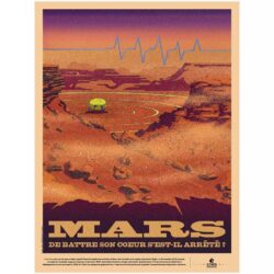 affiche espace vintage