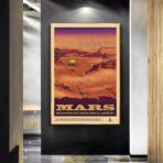 affiche espace vintage