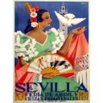 affiche espagne vintage