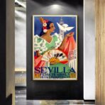 affiche espagne vintage