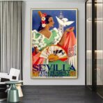 affiche espagne vintage