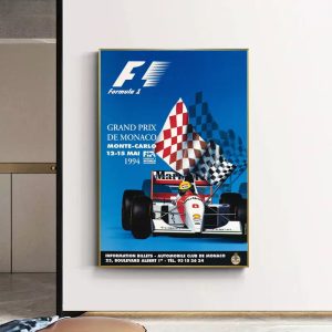 affiche f1 vintage