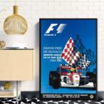 affiche f1 vintage