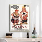 affiche fanny pagnol