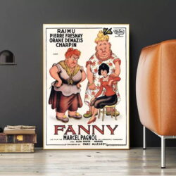 affiche fanny pagnol
