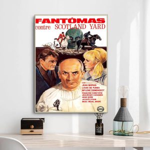 affiche fantomas contre scotland yard