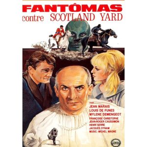 affiche fantomas contre scotland yard