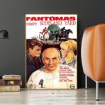 affiche fantomas contre scotland yard