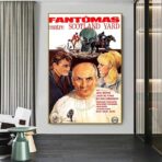 affiche fantomas contre scotland yard