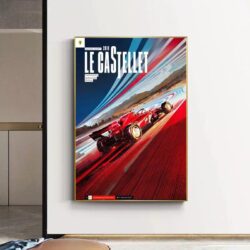 affiche ferrari vintage