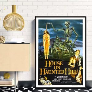 affiche film d'horreur vintage
