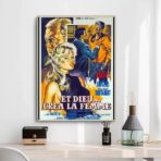 affiche film et dieu créa la femme