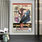 affiche film Goldfinger